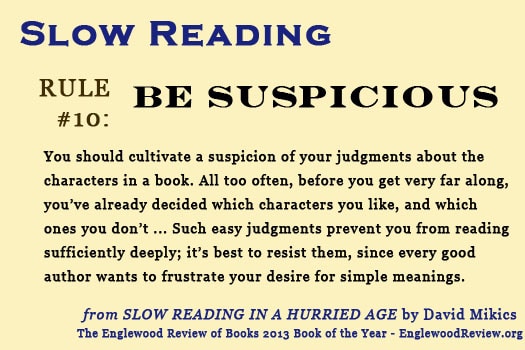 Slow Reading-Rule 10
